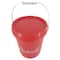 5gal. Red Craft Bucket with Lid by Craft Smart®